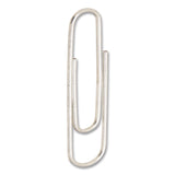 Officemate Giant Paper Clips, Jumbo, Smooth, Silver, 100/Box (OIC633858) Box of 10