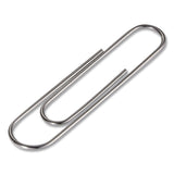Officemate Super Premium Giant Paper Clips, Jumbo, Smooth, Silver, 100/Box, 10 Boxes/Carton (OIC659939) Pack of 1000