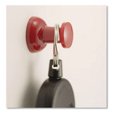 Officemate Giant Push Pins, Assorted Colors, Plastic, 1.5" Pin, 12/Pack (OIC1266155) Pack of 12