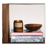 P.F. Candle Co. Ojai Lavender Soy Candle, 40 to 50 Hours Burn Time, 2.9 d x 3.5 h, 7.2 oz, Amber (PFRSC35) Each