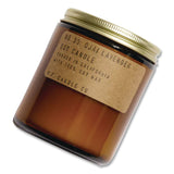 P.F. Candle Co. Ojai Lavender Soy Candle, 40 to 50 Hours Burn Time, 2.9 d x 3.5 h, 7.2 oz, Amber (PFRSC35) Each