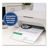 PrintWorks® Professional Perforated Paper, 92 Bright, Perforated 3.67 from Bottom, 24 lb Bond Weight, 8.5 x 11, White, 500 Sheets/Ream, 5 Reams/Carton (PWK04126) Each