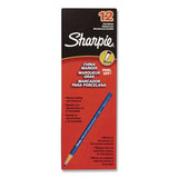 Sharpie® Peel-Off China Markers, Blue, Dozen (SAN1764000) 1 Dozen
