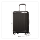 Samsonite® Silhouette 18 Hardside Spinner Suitcase, 10.5 x 14.8 x 23, Black (SML1536431041) Each