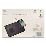 Vivitar® DeskTek TapCharge Mousepad, Qi Wireless Charging, Black (SKXTEK8047) Each