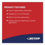 Betco® Seko L100 Venturi Laundry Dispensing System, Up to 6 Chemicals (BET9284000) Each
