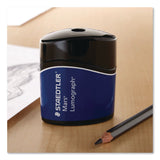 Staedtler® Mars Lumograph Manual Pencil Sharpener, 2.5", Blue (STD511100BKA6) Each