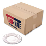 Fineline Settings Flairware Flared Dessert Plate, 6" dia, Clear, 180/Carton (TBL206CL) Case of 180