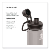 TAKEYA® Tritan Plastic Water Bottle, 24 oz, Stormy Black (TKY50404) Each