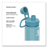 TAKEYA® Tritan Plastic Water Bottle, 40 oz, Breezy Blue (TKY50409) Each