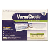 VersaCheck® Custom Business Checks, Prestige Pattern, 8.5 x 11, Blue, 250 Sheets (VRAGLO921800F00) Each