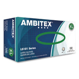 AMBITEX® L5101 Series Powdered Latex Gloves, X-Large, 4 mil Thick, 9" Long, Cream, 100/Box, 10 Boxes/Carton (TXILXL5101CT) Case of 1000