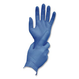 AMBITEX® N5201 Series Powder-Free Nitrile Gloves, Large, 9" Long, Blue, 100/Box, 10 Boxes/Carton (TXINLG5201CT) Case of 1000