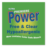 Ultra Premiere Premiere Power Laundry Detergent, HE Compatible, Free and Clear, 40 lb Pail (UPRCQC040SPEC) Each