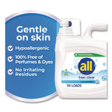 all® Free Clear HE Laundry Detergent, 118 oz Bottle, 4/Carton (DIA47463) Case of 4
