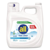 all® Free Clear HE Laundry Detergent, 154 oz Bottle, 2/Carton (DIA47465) Case of 2