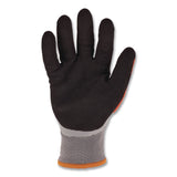 ergodyne® ProFlex 7521 Thermal Coated Impact-Resistant Gloves, EN388:2131X, 7.5" Long, 3X-Large (12), Gray/Black/Orange, Pair (EGO17647) 1 Pair
