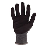 ergodyne® ProFlex 7043 ANSI A4 Nitrile Coated CR Gloves, EN388: 4X42D, 7.5" Long, 3X-Large (12), Gray, Pair (EGO10527) 1 Pair