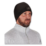 ergodyne® N-Ferno 6801 Winter Skull Cap with LED Rechargeable Light, Fleece, One Size Fits Most, Black (EGO16792) Each