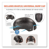 ergodyne® N-Ferno 6808ZI Zippered Winter Beanie Hat with Bump Cap, Black (EGO16911) Each
