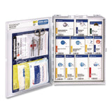 First Aid Only™ SmartCompliance Food Service First Aid Kit for 25 People, 137 Pieces, Metal Case (FAO1350FAE0103) Each