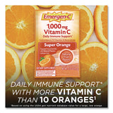 Emergen-C® Vitamin C Drink Mix, 1,000 mg Vitamin C, Super Orange, 60/Pack (EMN130213) Pack of 60