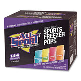 All Sport® Body Quencher Electrolyte Freezer Pops Variety Pack, Assorted Flavors, 144/Carton (AORM3600013) Case of 144