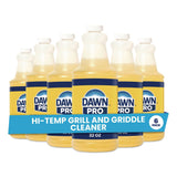 DAWN PRO Hi-Temp Grill and Griddle Cleaner, 32 oz Bottle, 6/Carton (PGC26520) Case of 6