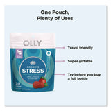 OLLY® Goodbye Stress Gummy, Berry Verbena, 10/Pack (LIL1598) Pack of 10
