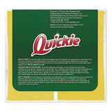 Quickie® Heavy-Duty Scrubber Sponge, 4 x 2.5, 1" Thick, Yellow/Green, 6/Pack (QCK2052220) Pack of 6