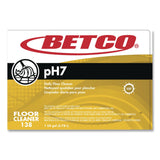 Betco® pH7 Floor Cleaner, Lemon Scent, 1 gal Bottle (BET1380400EA) Each