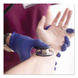 AMMEX® Professional Nitrile Exam Gloves, Powder-Free, Large, 3 mil Thick, Indigo, 100/Box (AXCAINPF46100) Box of 100