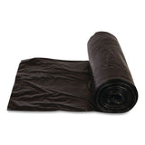Inteplast Group Low-Density Commercial Can Liners, 30 gal, 0.58 mil, 30" x 36", Black, Interleaved Roll, 25 Bags/Roll, 10 Rolls/Carton (IBSWSL3036HVK) Case of 250