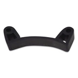 Rubbermaid® Commercial HYGEN™ Tool Grip Rack and Cap for HYGEN Microfiber Cleaning Carts, Black (SGSFG9T73M4BLA) Each