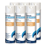 Boardwalk® Aerosol Air Freshener, Tropic Breeze, 10 oz Aerosol Can, 6/Carton (BWK944) Case of 6