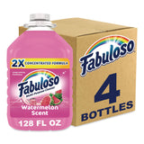 Fabuloso® Multi-Use Cleaner, Watermelon Scent, 128 oz Bottle, 4/Carton (CPC61051023CT) Case of 4