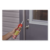 Flex Seal Products® Flex Caulk Hi-Performance Hybrid Caulk, 9 oz Aerosol Can, Dries White, 4/Carton (FSGCFSWHTR675) Case of 4