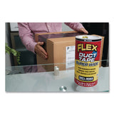 Flex Seal Products® Flex Super Wide Duct Tape, 4" Core, 39 mil Thick, 7.5" x 20 ft, Black, 3/Carton (FSGDTBLKR7520) Case of 3