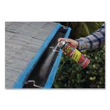 Flex Seal Products® Flex Seal Liquid Rubber Sealant Coating Aerosol, 2 oz Aerosol Can, Dries Black, 12/Carton (FSGFSBLKMINI) Case of 12