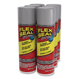 Flex Seal Products® Flex Seal Liquid Rubber Sealant Coating Aerosol, 14 oz Aerosol Can, Dries Gray, 6/Carton (FSGFSGRYR20) Case of 6