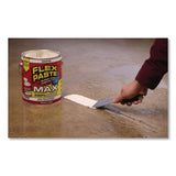 Flex Seal Products® Flex Paste Super Thick Rubberized Paste Max, 12 lb Can, Dries White, 2/Carton (FSGPFSMAXWHT01) Case of 2