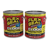 Flex Seal Products® Flex Seal Liquid Flood Protection, 122 oz Can, Dries Yellow, 2/Carton (FSGRLSYELR01) Case of 2