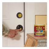 Flex Seal Products® Flex Tape Removable Rubberized Waterproof Flood Protection Tape, 3.75" x 50 ft, Yellow, 4/Carton (FSGRTSYELR0450) Case of 4