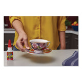 Flex Seal Products® Flex Super Glue, Precision Tip, Liquid, 0.5 oz, Dries Clear, 8/Carton (FSGSGLIQB15) Case of 8