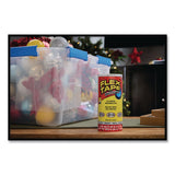 Flex Seal Products® Flex Tape Strong Rubberized Waterproof Tape, 4" Core, 39 mil Thick, 8" x 5 ft, Clear, 4/Carton (FSGTFSCLRR0805) Case of 4
