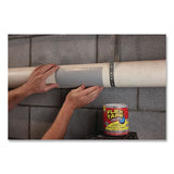 Flex Seal Products® Flex Tape Strong Rubberized Waterproof Tape, 4" Core, 39 mil Thick, 8" x 5 ft, Gray, 4/Carton (FSGTFSGRYR0805) Case of 4