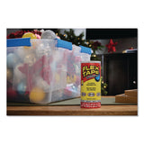 Flex Seal Products® MAX Strong Rubberized Waterproof Tape, 4" Core, 39 mils Thick, 8" x 25 ft, Clear, 3/Carton (FSGTFSMAXCLR08) Case of 3