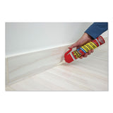 Flex Seal Products® Flex Caulk Hi-Performance Silicone Caulk, 6.5 oz Aerosol Can, Dries Clear, 4/Carton (FSGUS600CLR200) Case of 4
