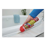 Flex Seal Products® Flex Caulk Hi-Performance Silicone Caulk, 6.5 oz Aerosol Can, Dries Clear, 4/Carton (FSGUS600CLR200) Case of 4