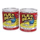 Flex Seal Products® Flex Seal Liquid Rubber Sealant Coating Liquid, 1 gal Can, Dries White, 2/Carton (FSGUS855WHT012) Case of 2